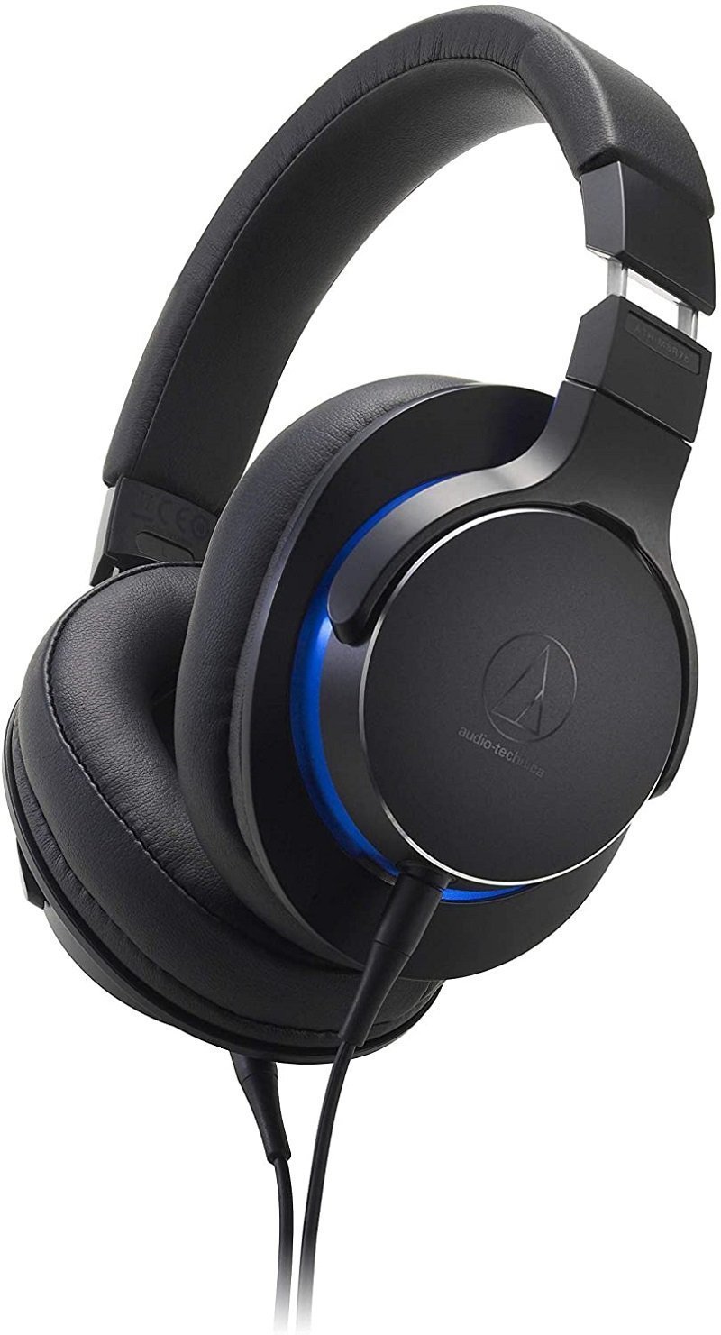 Best Bass Headphones for Wired Audio-Technica ATH-MSR7bBK Review