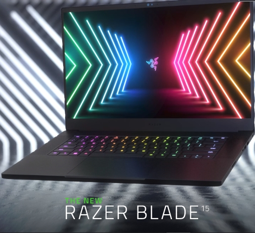 Razer Blade 15 Advanced Gaming Laptop: Intel Core i7-10875H 8-Core, NVIDIA GeForce RTX 2070 Super Max-Q, 15.6” FHD 300Hz, 16GB RAM, 512GB SSD, Chroma RGB Lighting