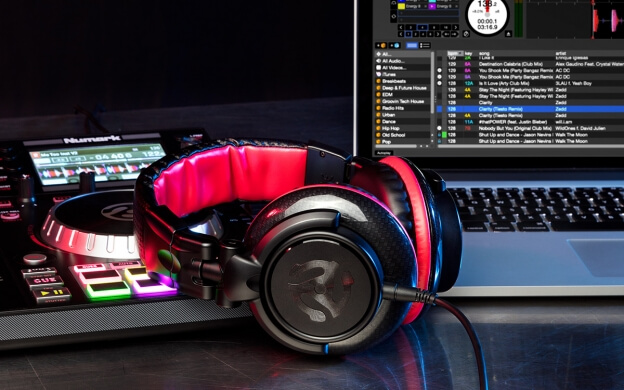 Numark Red Wave Carbon DJ Headphones