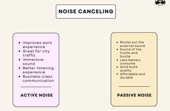 Active noise canceling vs. passive noise canceling headphones