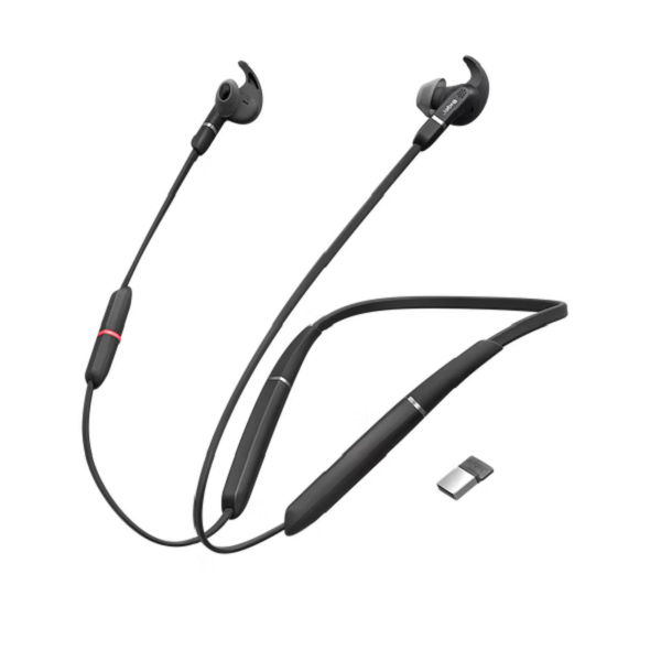 Jabra Evolve 65e UC neckband Bluetooth headset