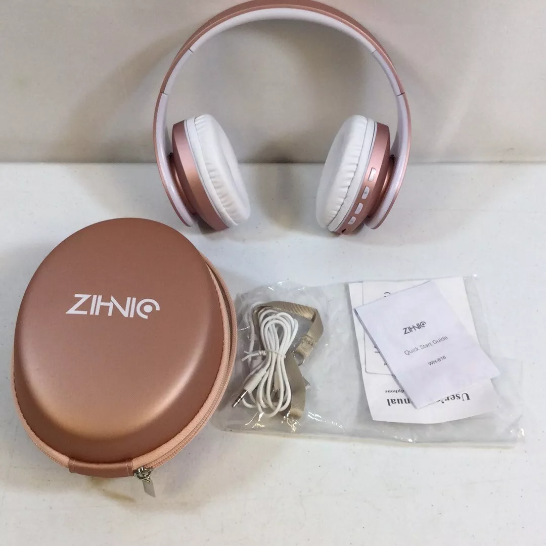 ZIHNIC Bluetooth Headphones Box Contents