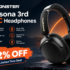 75% Off Deal on TAGRY H08 Hybrid Active Noise Cancelling Bluetooth Headphones